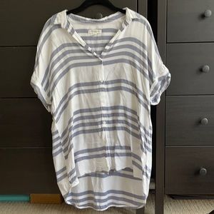 SO SOFT flowy button down shirt